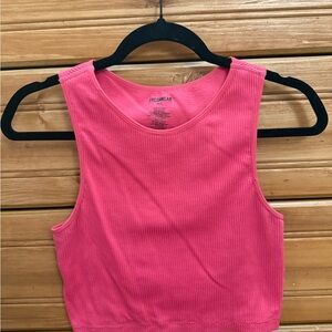 Freestyle Vibrant Pink Crop Top